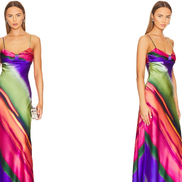 MIRAE Dresses & Skirts - Dallas Dress by Mirae in Multi-Stripe